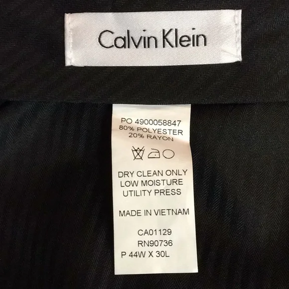 FINAL SALE PRICE Calvin Klein Black Tuxedo/Suit